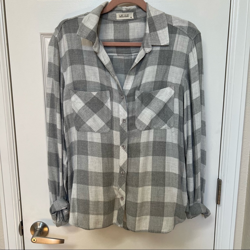 Bella Dahl Flannel Shirt - Size M
